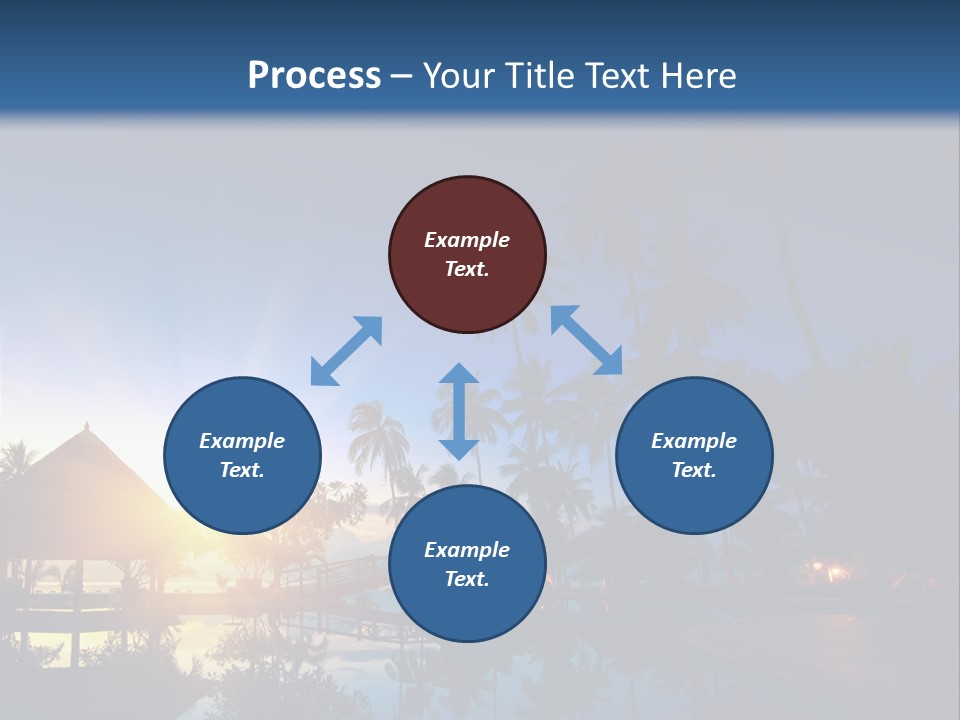 Paradise Tourism Beach PowerPoint Template