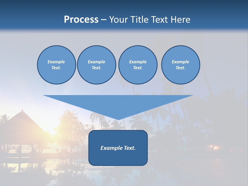 Paradise Tourism Beach PowerPoint Template