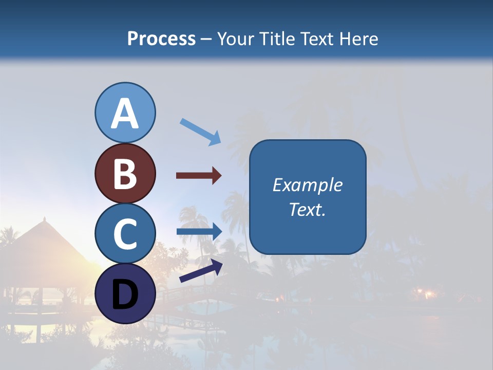 Paradise Tourism Beach PowerPoint Template