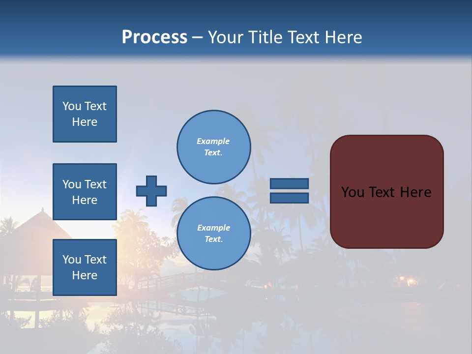 Paradise Tourism Beach PowerPoint Template