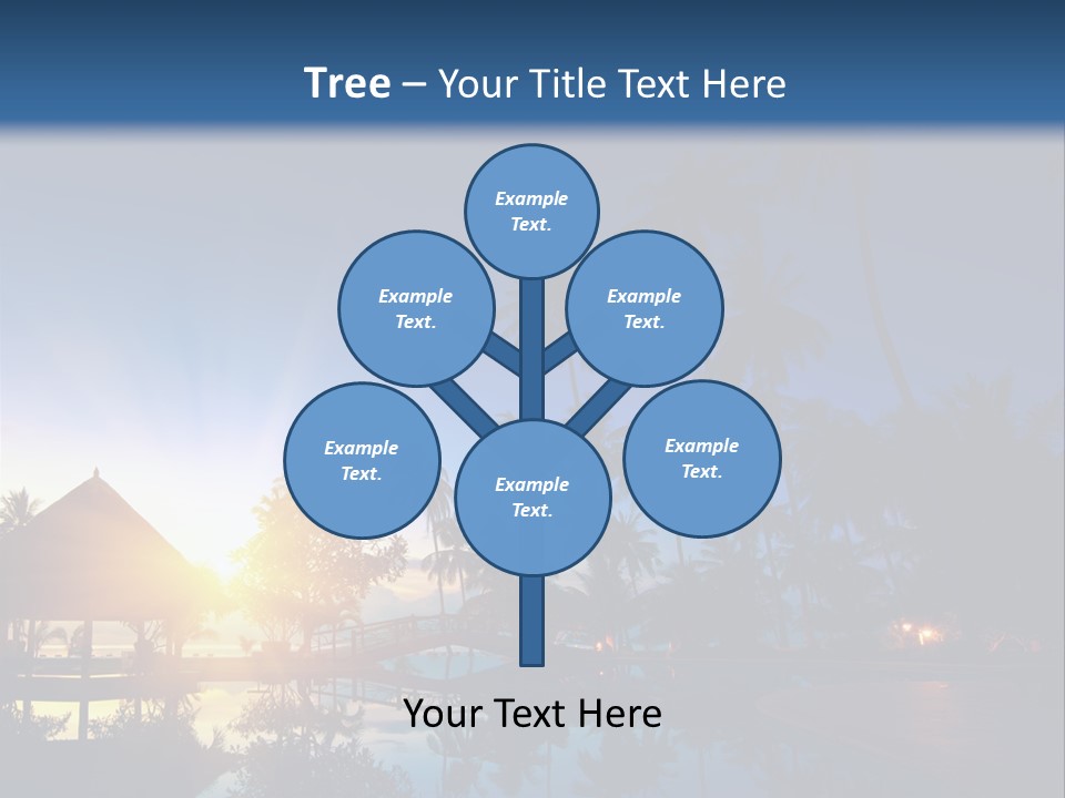 Paradise Tourism Beach PowerPoint Template