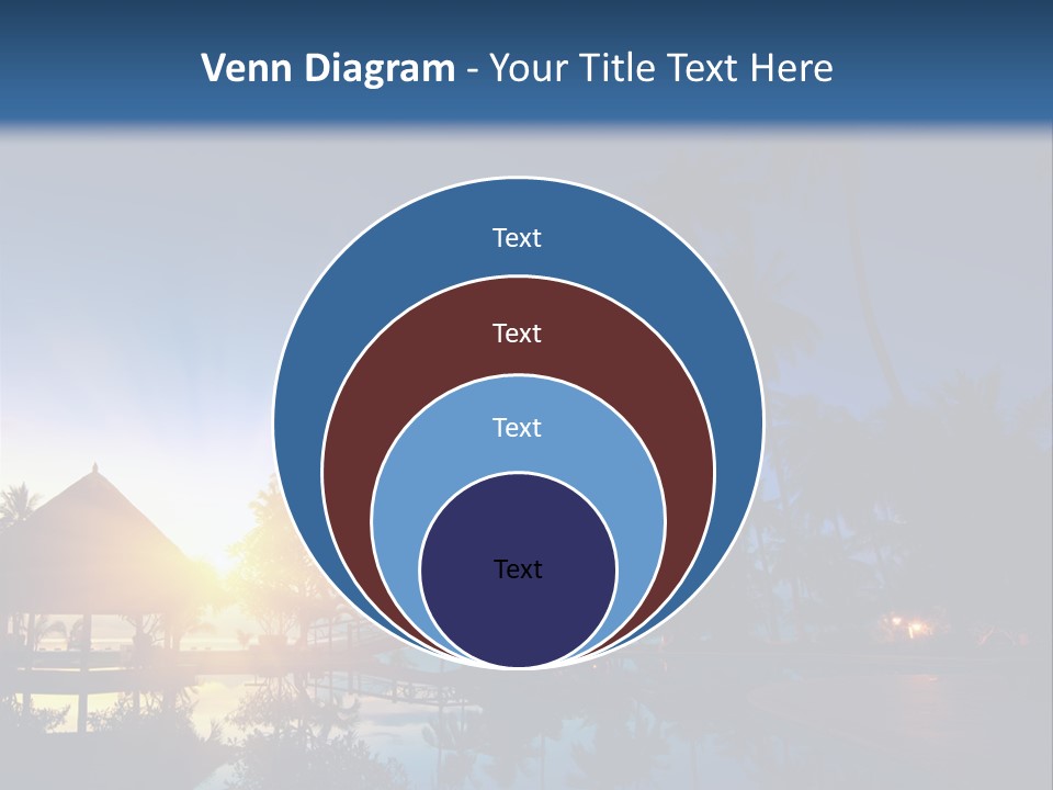 Paradise Tourism Beach PowerPoint Template