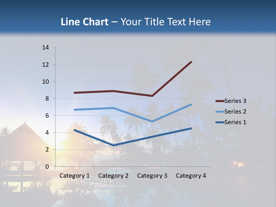 Paradise Tourism Beach PowerPoint Template