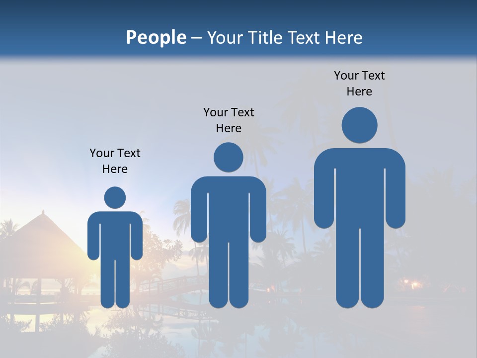 Paradise Tourism Beach PowerPoint Template