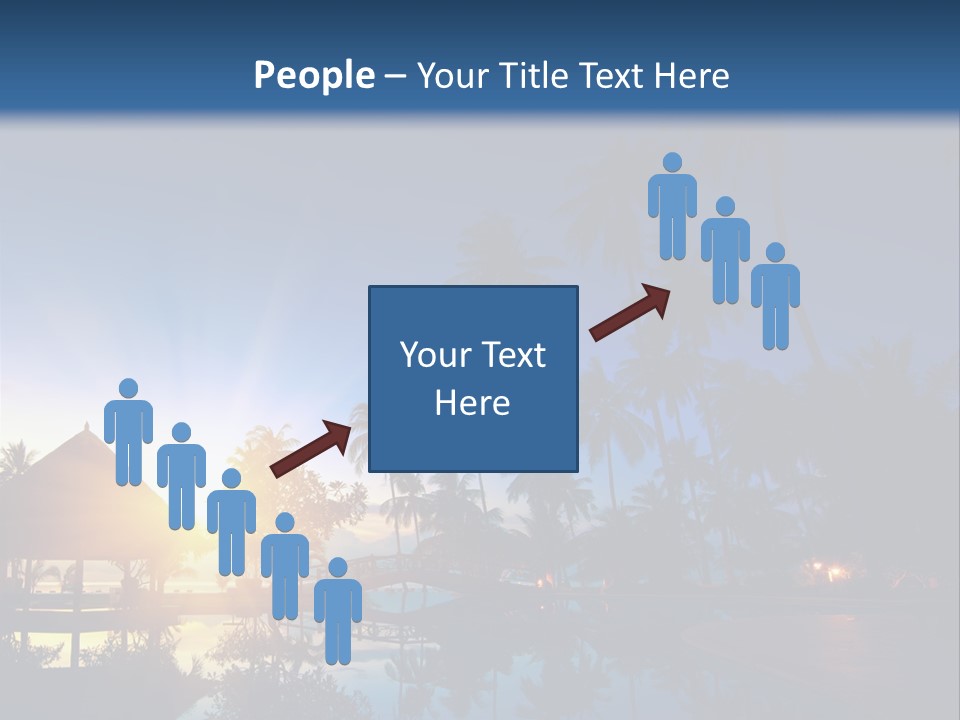 Paradise Tourism Beach PowerPoint Template