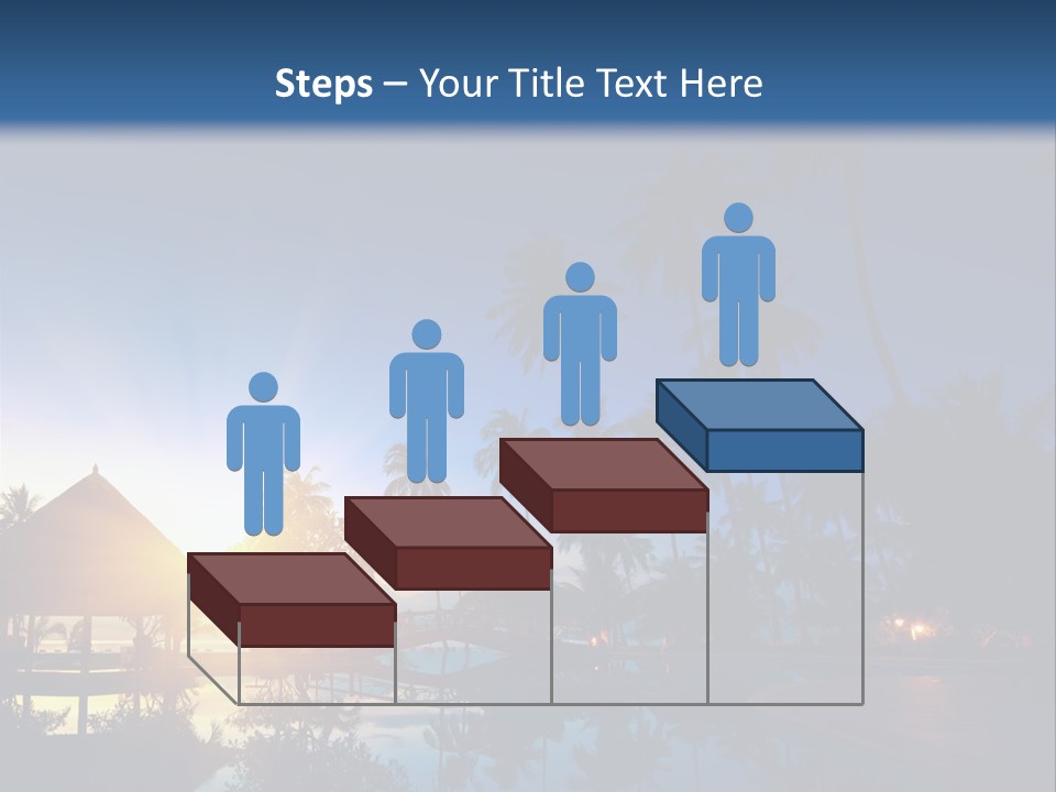 Paradise Tourism Beach PowerPoint Template