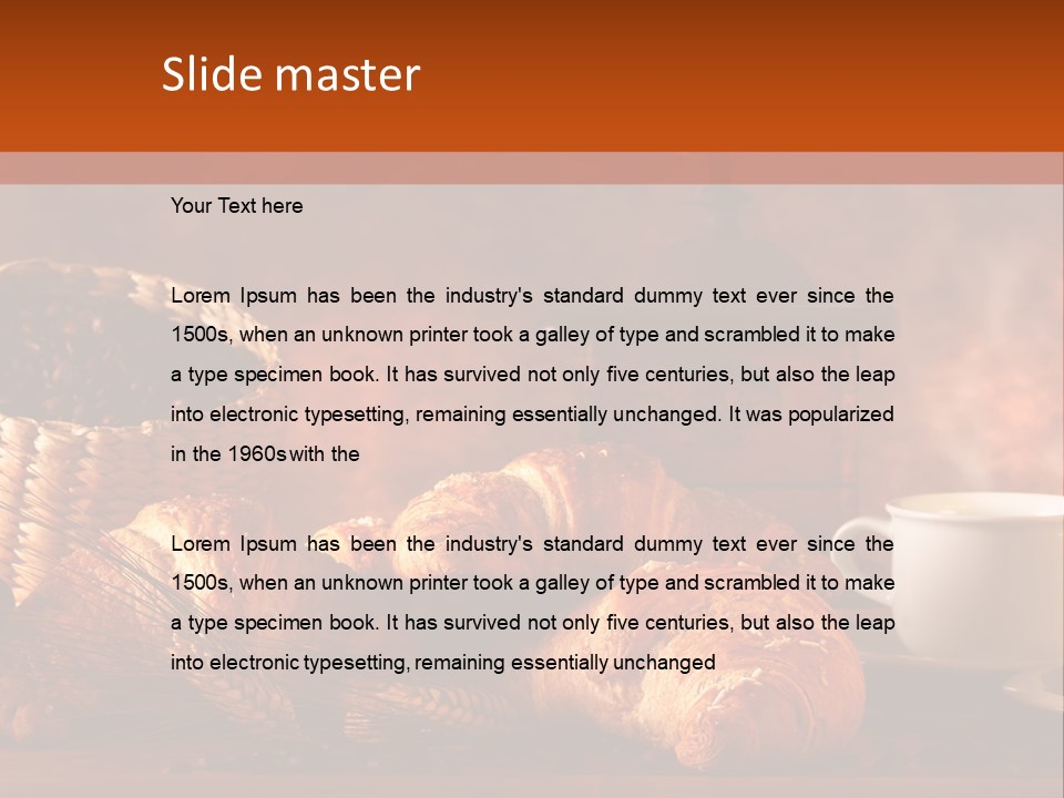 Brew Cappuccino Caffeine PowerPoint Template