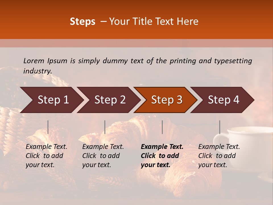 Brew Cappuccino Caffeine PowerPoint Template