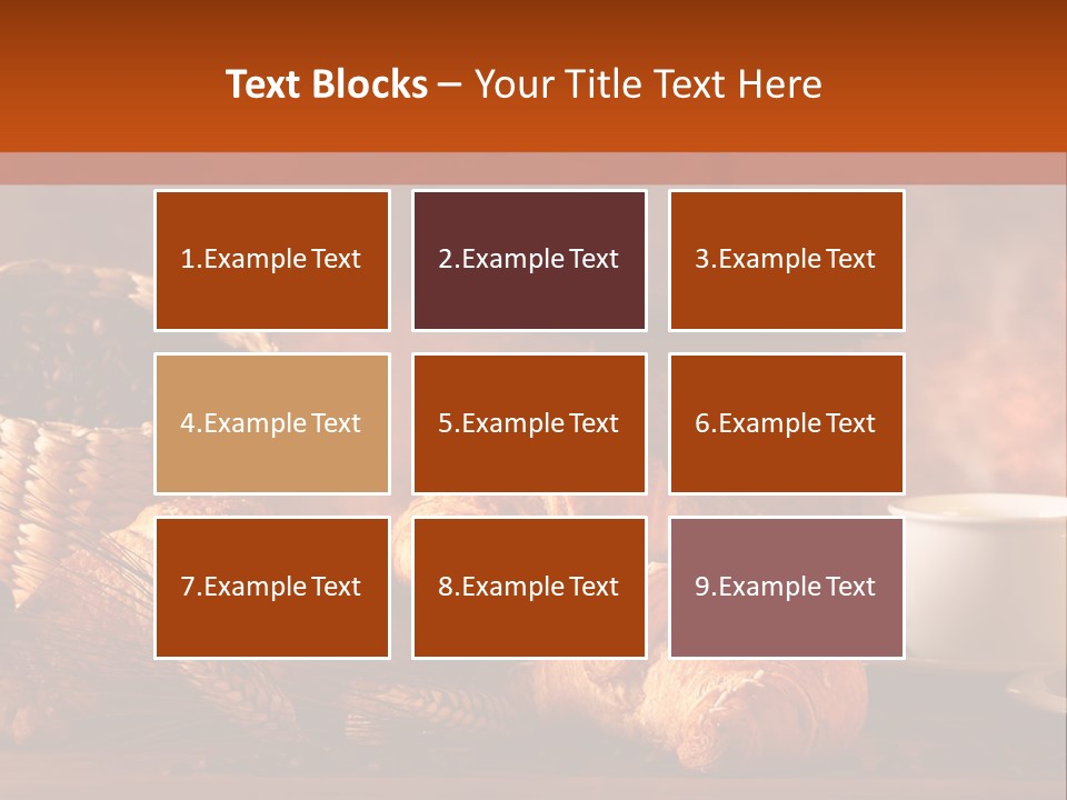 Brew Cappuccino Caffeine PowerPoint Template