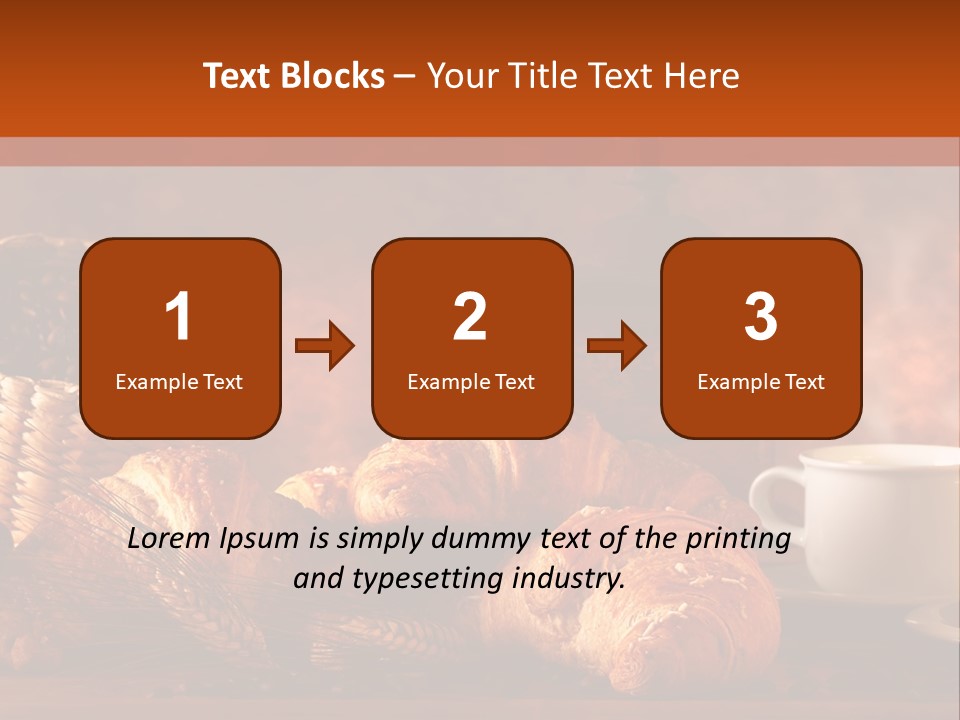 Brew Cappuccino Caffeine PowerPoint Template