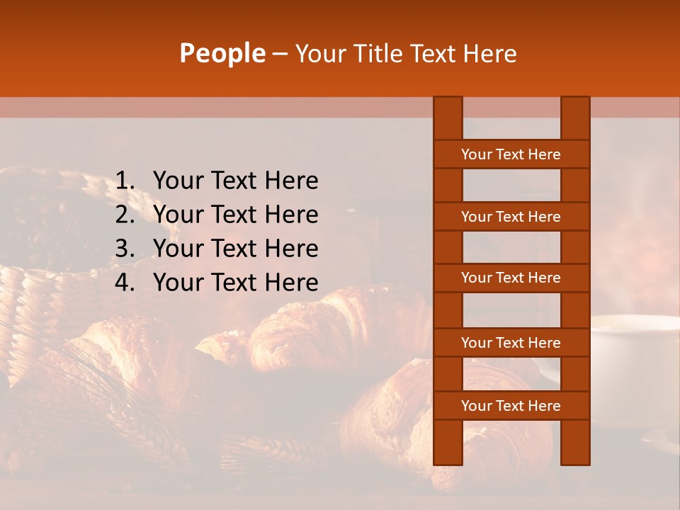 Brew Cappuccino Caffeine PowerPoint Template