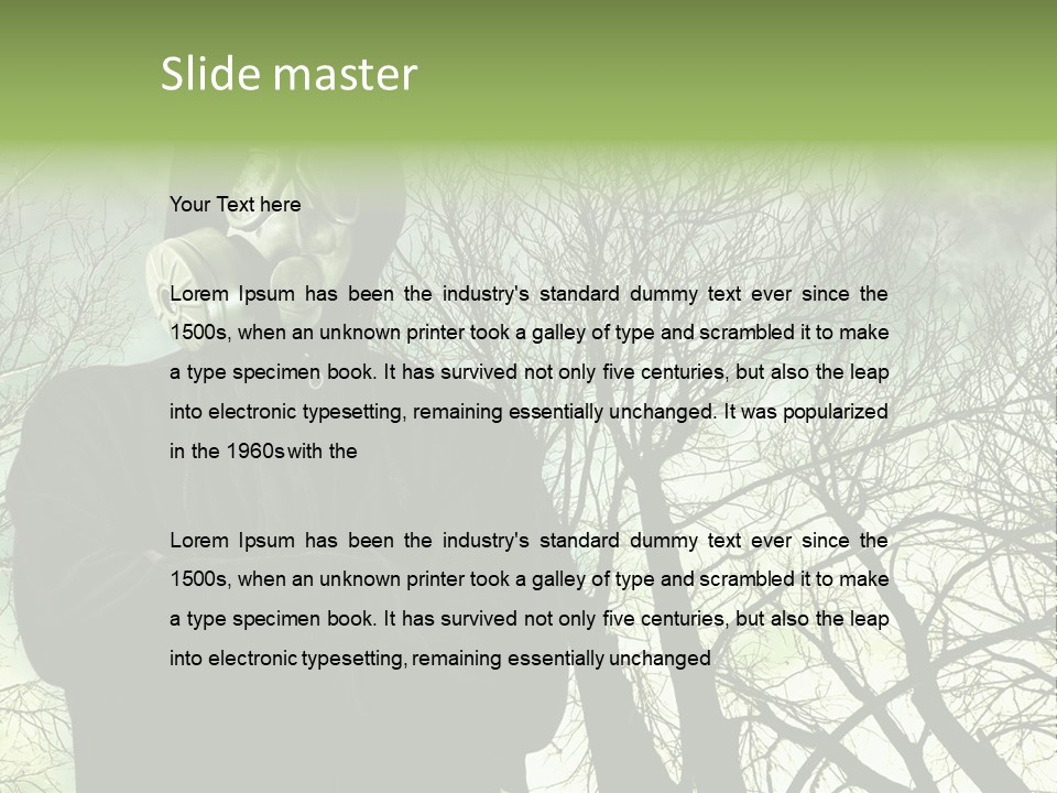 Apocalypse Danger Toxic PowerPoint Template