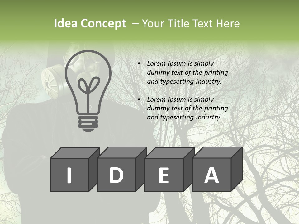 Apocalypse Danger Toxic PowerPoint Template