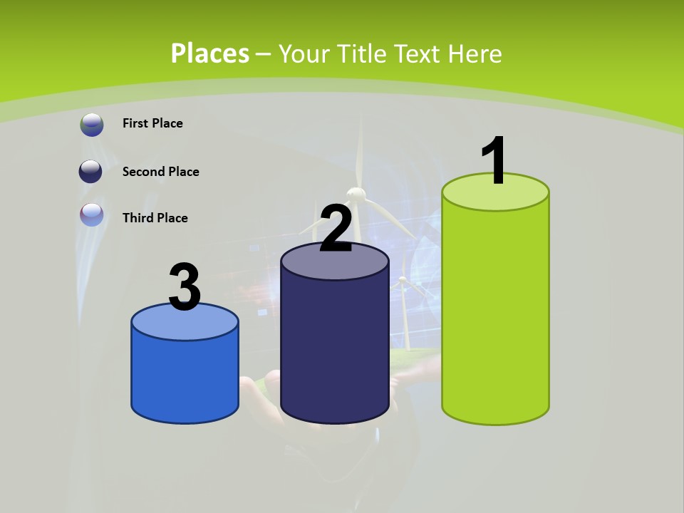 Empty Summer Nobody PowerPoint Template