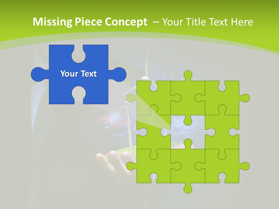 Empty Summer Nobody PowerPoint Template