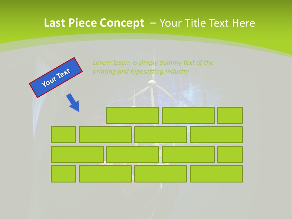 Empty Summer Nobody PowerPoint Template