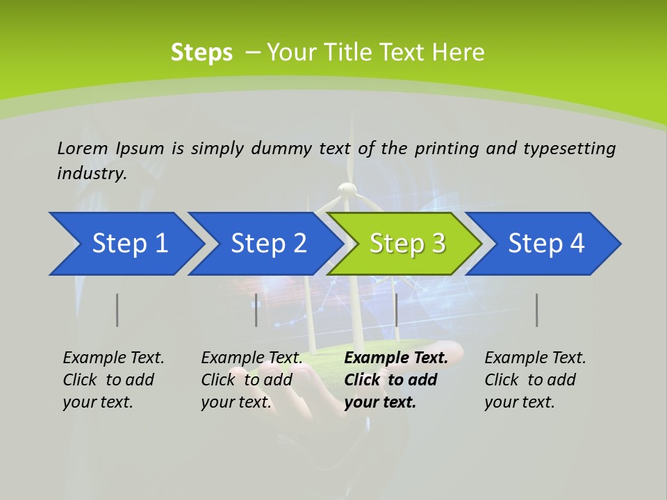 Empty Summer Nobody PowerPoint Template