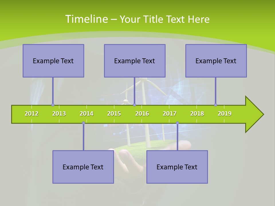 Empty Summer Nobody PowerPoint Template