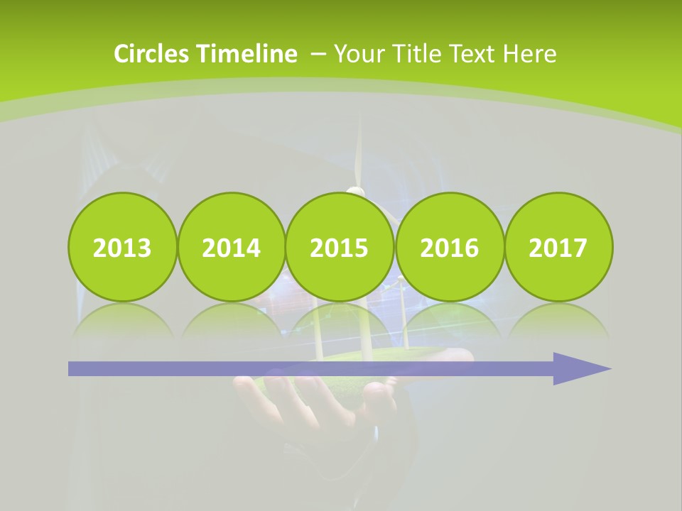 Empty Summer Nobody PowerPoint Template