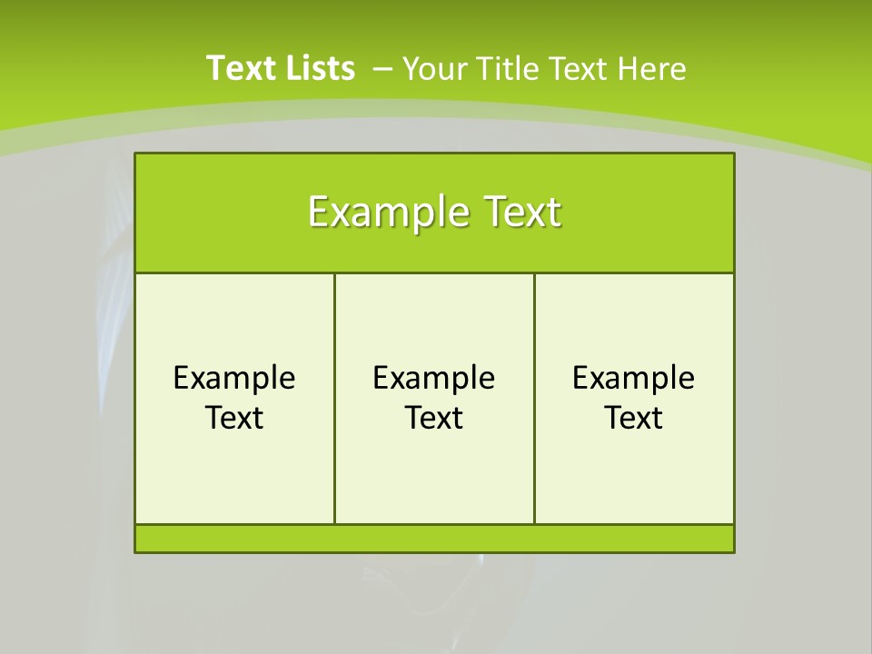 Empty Summer Nobody PowerPoint Template