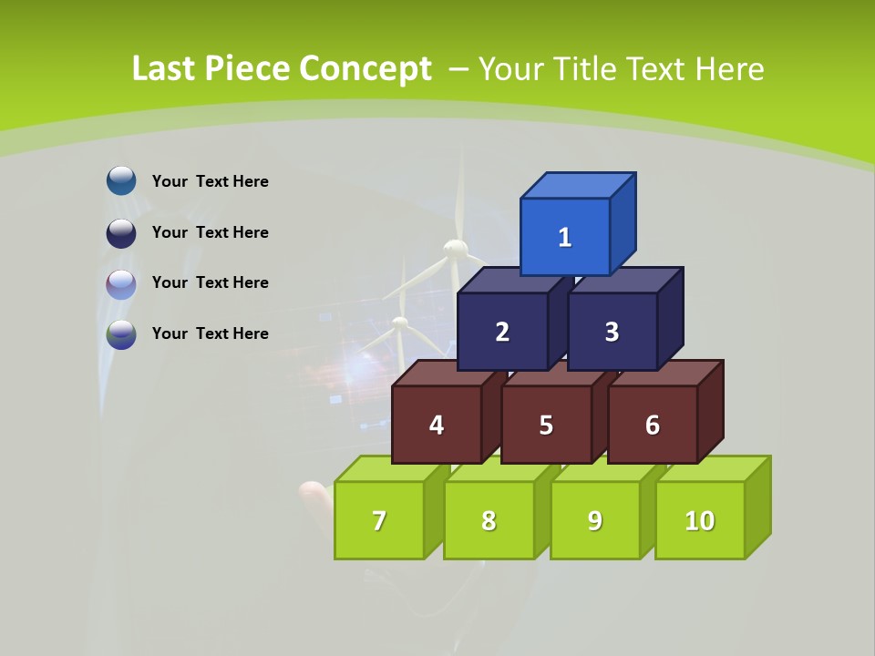 Empty Summer Nobody PowerPoint Template