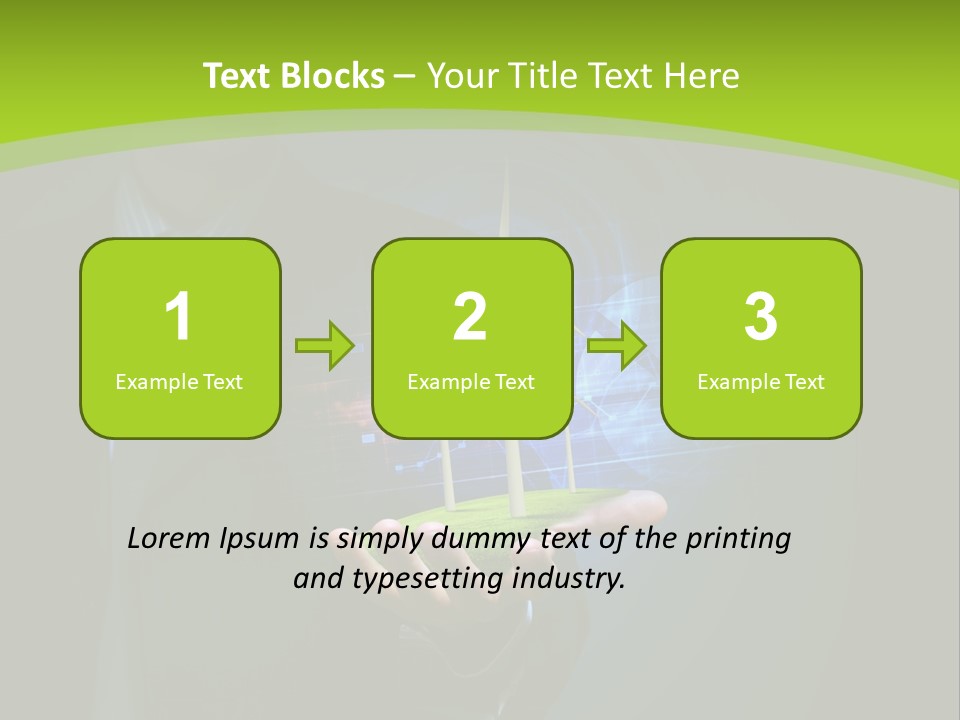 Empty Summer Nobody PowerPoint Template