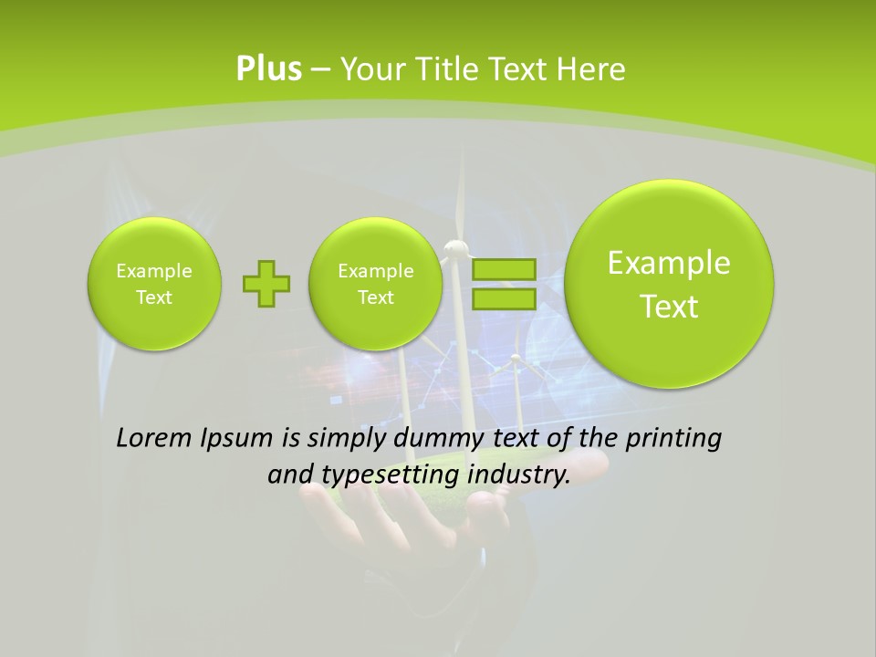 Empty Summer Nobody PowerPoint Template