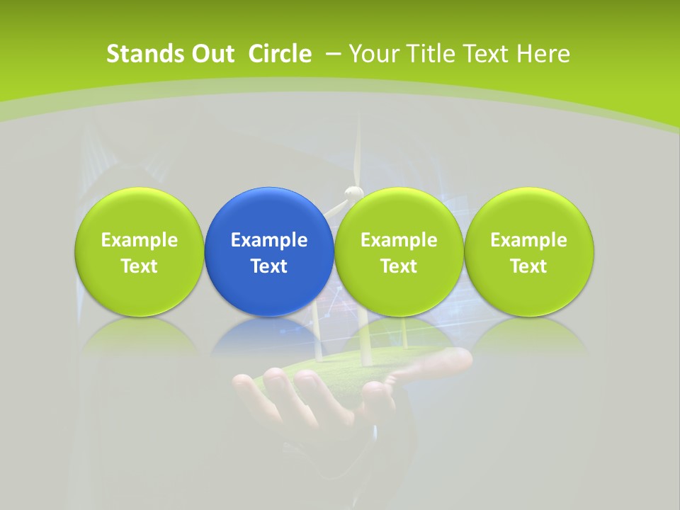 Empty Summer Nobody PowerPoint Template