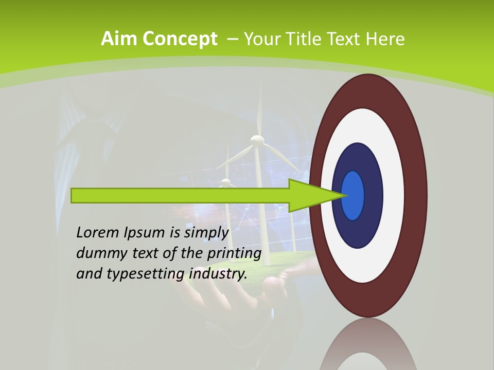 Empty Summer Nobody PowerPoint Template