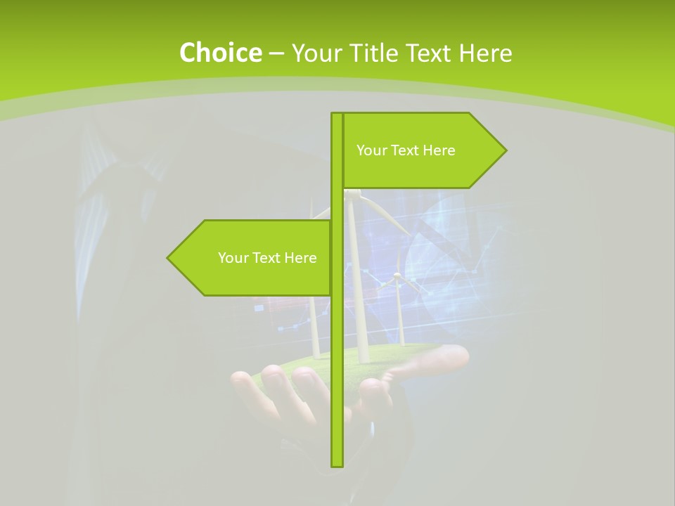 Empty Summer Nobody PowerPoint Template