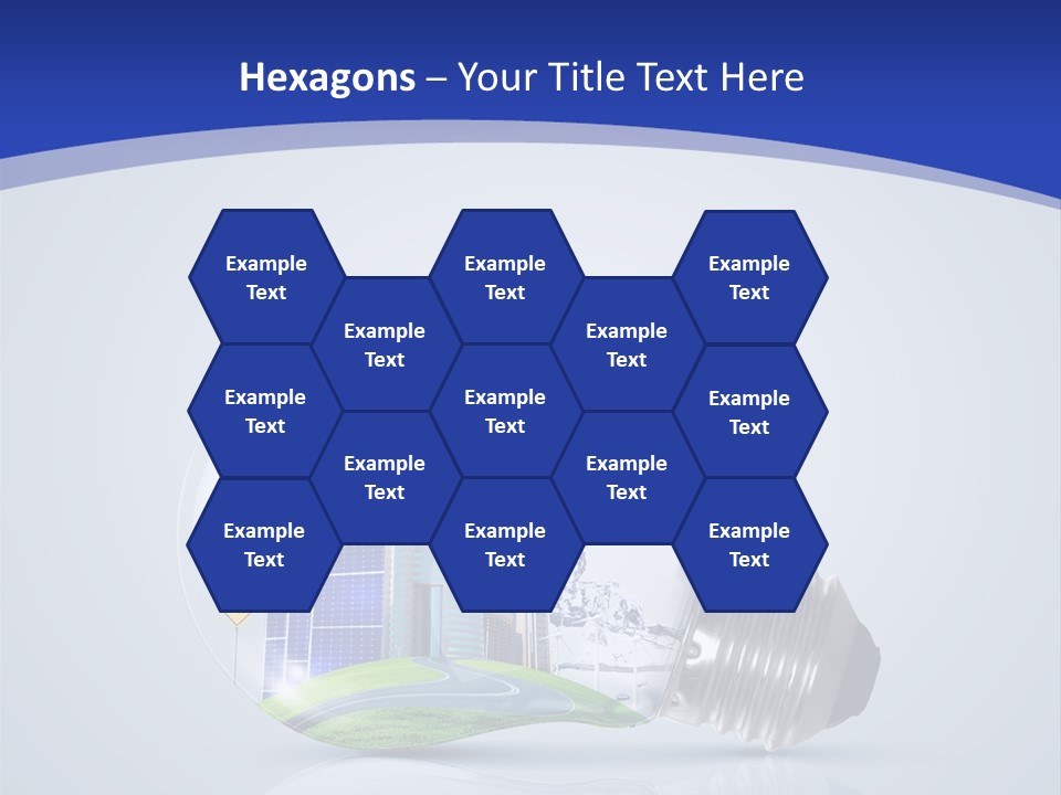 Incandescent Lamp Preserve PowerPoint Template