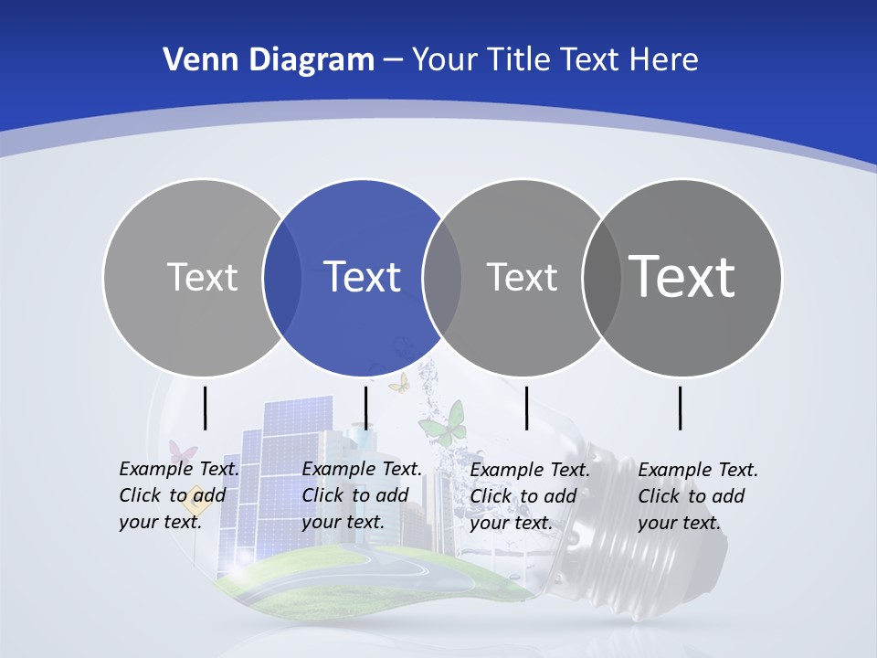 Incandescent Lamp Preserve PowerPoint Template