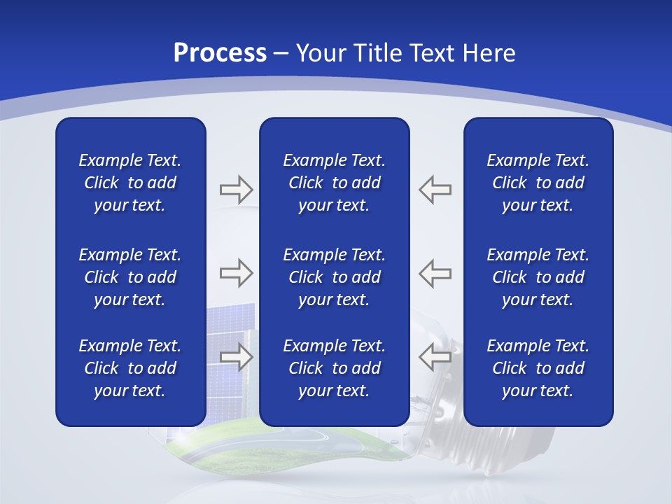 Incandescent Lamp Preserve PowerPoint Template