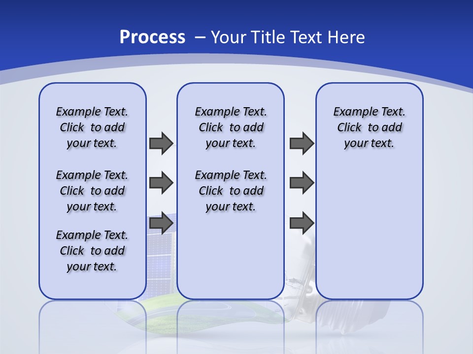 Incandescent Lamp Preserve PowerPoint Template