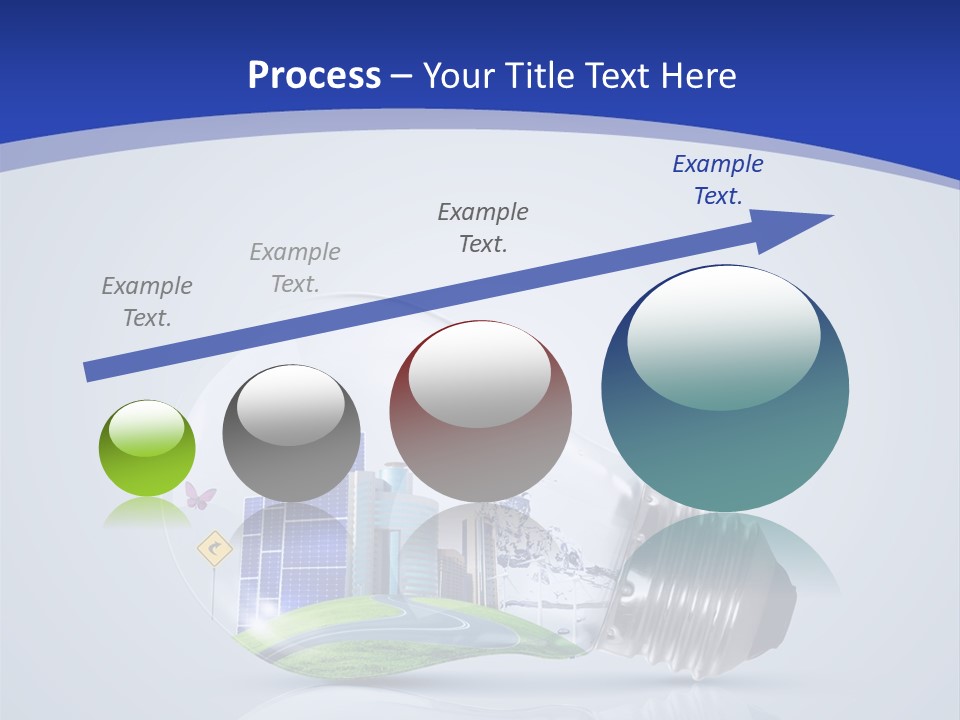 Incandescent Lamp Preserve PowerPoint Template