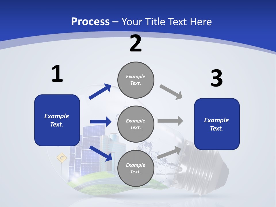 Incandescent Lamp Preserve PowerPoint Template