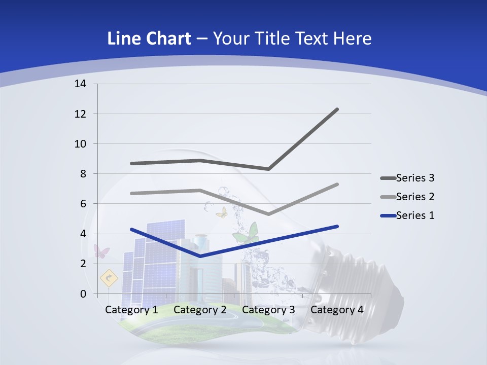 Incandescent Lamp Preserve PowerPoint Template