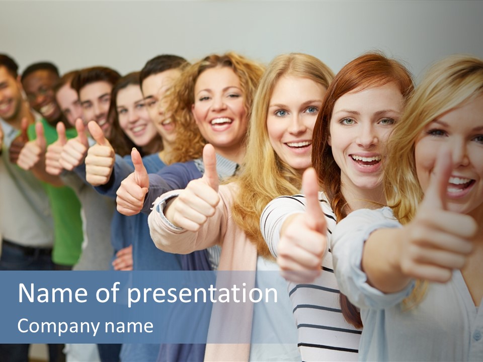 Successful Advanced Training Laugh PowerPoint Template