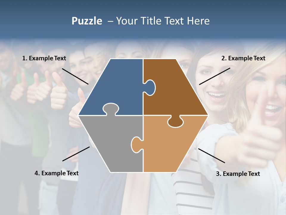 Successful Advanced Training Laugh PowerPoint Template