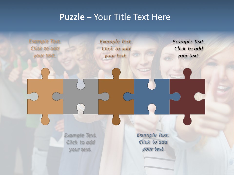 Successful Advanced Training Laugh PowerPoint Template