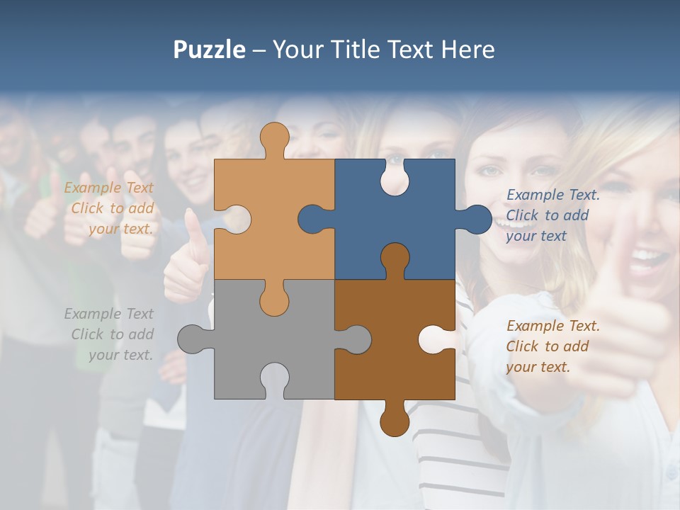 Successful Advanced Training Laugh PowerPoint Template