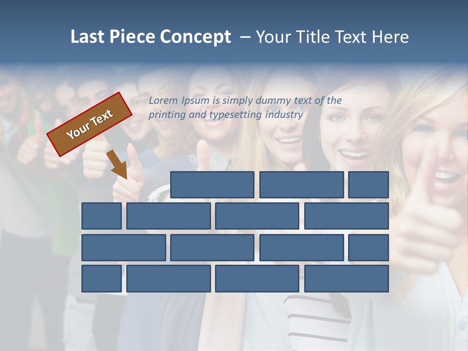 Successful Advanced Training Laugh PowerPoint Template