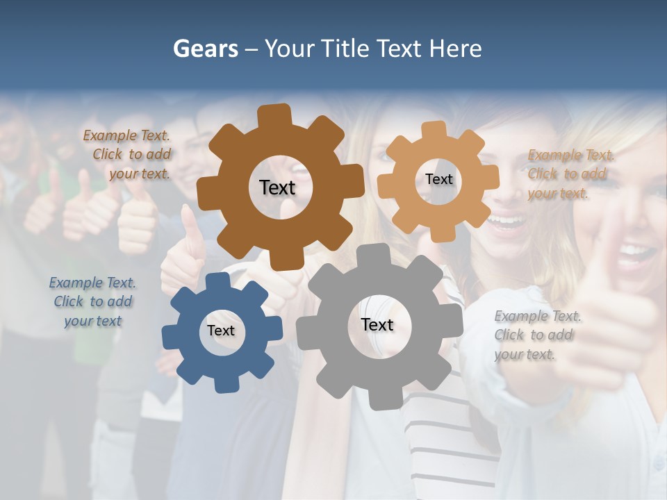 Successful Advanced Training Laugh PowerPoint Template