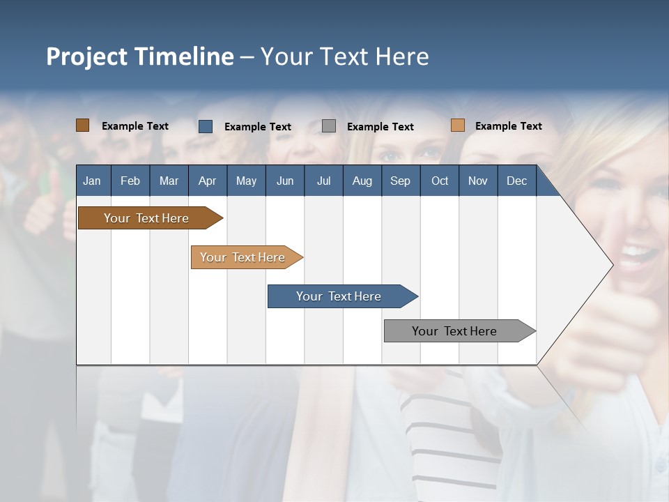 Successful Advanced Training Laugh PowerPoint Template