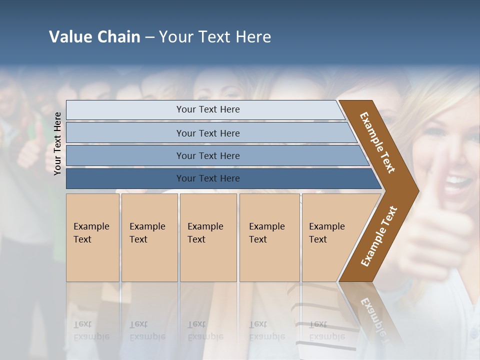 Successful Advanced Training Laugh PowerPoint Template
