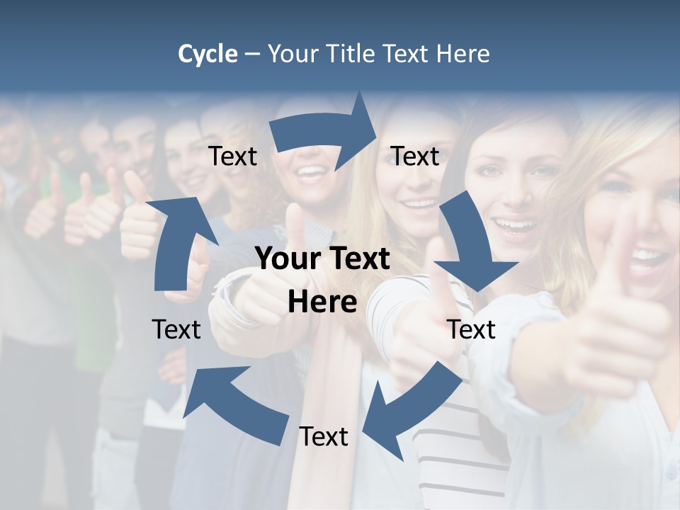 Successful Advanced Training Laugh PowerPoint Template