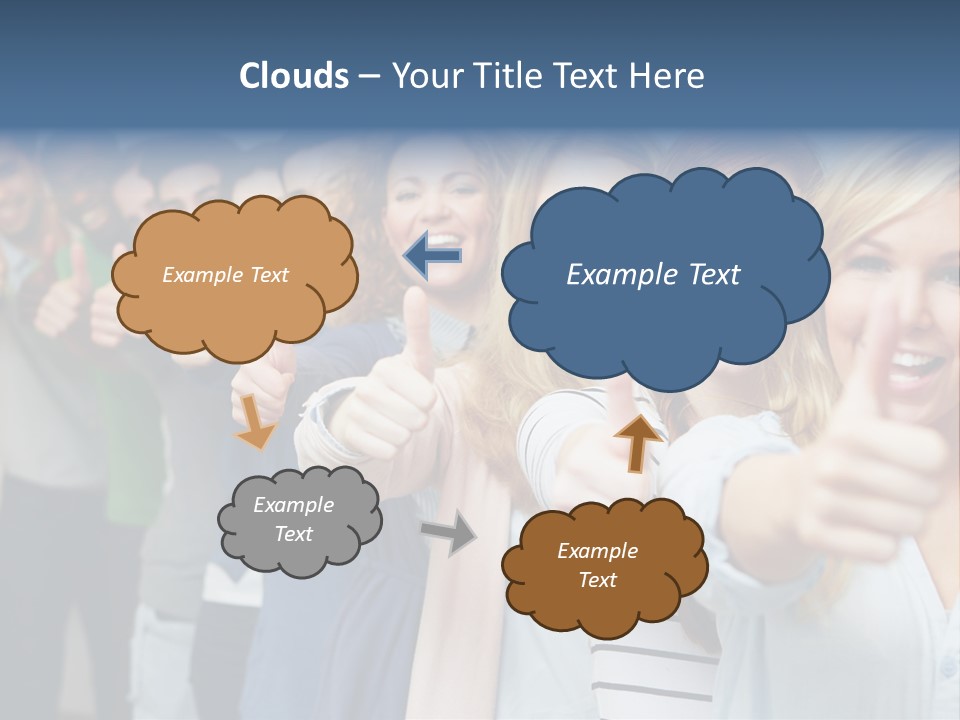 Successful Advanced Training Laugh PowerPoint Template