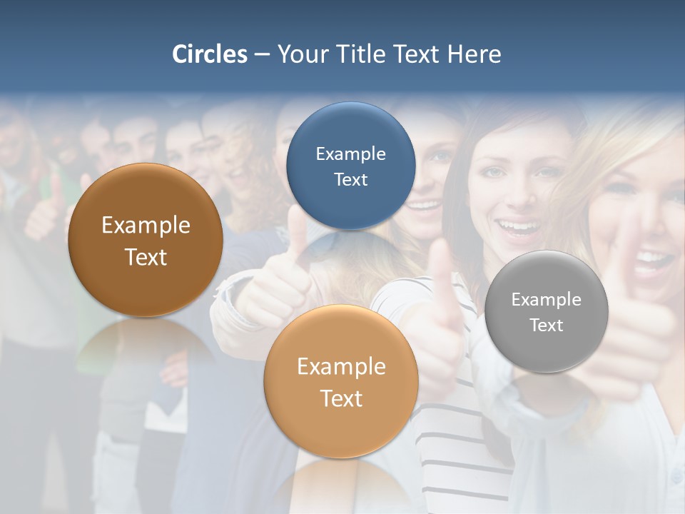 Successful Advanced Training Laugh PowerPoint Template