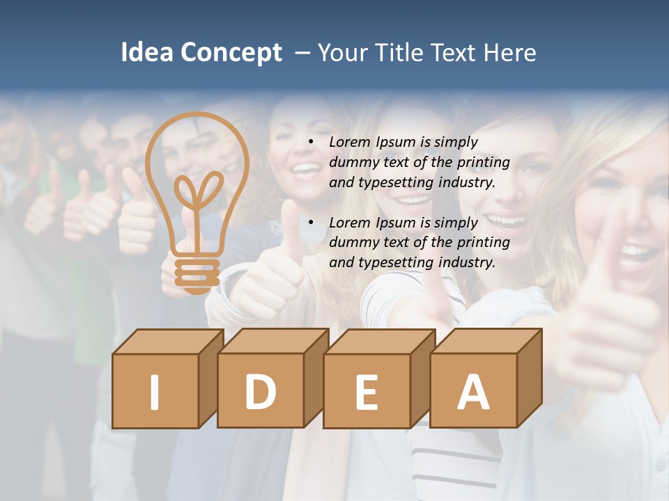 Successful Advanced Training Laugh PowerPoint Template