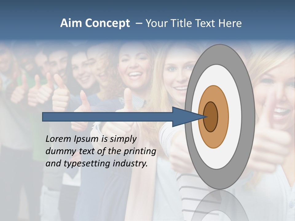 Successful Advanced Training Laugh PowerPoint Template
